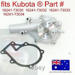 Fits Kubota Water Pump 16241-73034 16241-73032 16241-73030 with 70 mm impeller