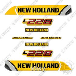 Fits New Holland L228 Decal Kit Skid Steer- 7 YEAR OUTDOOR 3M VINYL
