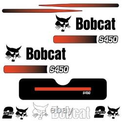 Fits S450 Bobcat Skid Steer Replacement Decals