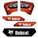 Fits S70 Bobcat Skid-steer Loader New Style Durable Replacement Decals