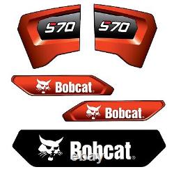 Fits S70 Bobcat Skid-steer Loader New Style Durable Replacement Decals