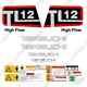 Fits Takeuchi Tl12 Decal Kit Skid Steer 7 Year Outdoor 3m Vinyl
