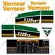 Fits Vermeer S725tx Decal Kit (s725 Tx) Mini Skid Steer 7 Year Vinyl