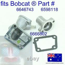 Flange Lower Housing Thermostat Cover Gasket for Bobcat 643 645 743 1600 6646743