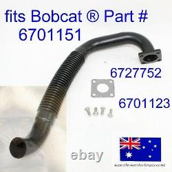 Flex Exhaust Pipe Manifold Gasket & Bolts fits Bobcat 751 753 763 773 7753 S130