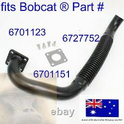 Flex Exhaust Pipe Manifold Gasket & Bolts fits Bobcat 751 753 763 773 7753 S130