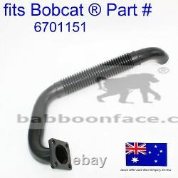 Flex Tube Exhaust Pipe fits Bobcat 6701151 751 753 763 773 7753 S130 S150 S160