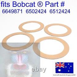 For 4 Bobcat Floating Clutch Lining Friction Disc Plates 6649871 310 313 371 444