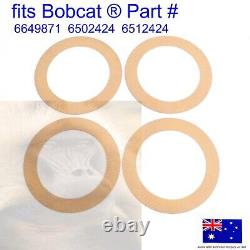 For 4 Bobcat Floating Clutch Lining Friction Disc Plates 6649871 310 313 371 444