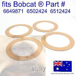 For 4 Bobcat Floating Clutch Lining Friction Disc Plates 6649871 310 313 371 444