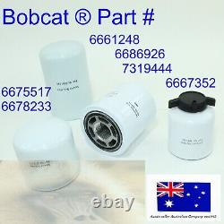 For Bobcat Filter Service Kit T180 T190 T250 T300 T320 oil engine hydraulic fuel