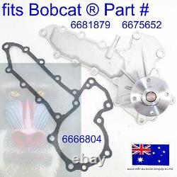 For Bobcat Water Pump 6681879 337 341 773 S150 S160 S175 S185 T190 V2003T Tier I