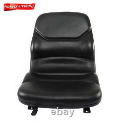 For Case Backhoe Loader 580C 580D 580E 580L 580M Skid Steer Loader Black Seat