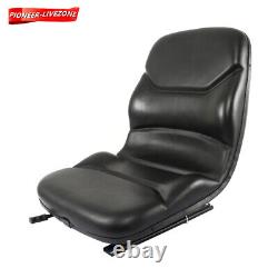 For Case Backhoe Loader 580C 580D 580E 580L 580M Skid Steer Loader Black Seat