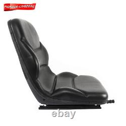 For Case Backhoe Loader 580C 580D 580E 580L 580M Skid Steer Loader Black Seat