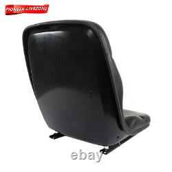 For Case Backhoe Loader 580C 580D 580E 580L 580M Skid Steer Loader Black Seat