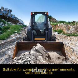 For Case (Before 2013) /New Holland Skid Steer Door Glass #84344565 / 84415734