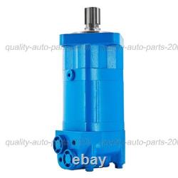 For ECSSTR072 Skid Steer Rotary Tiller Hydraulic Orbital Motor 4Hole BM5-400