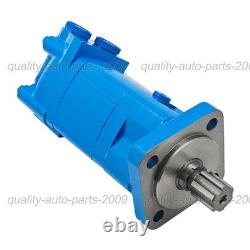 For ECSSTR072 Skid Steer Rotary Tiller Hydraulic Orbital Motor 4Hole BM5-400