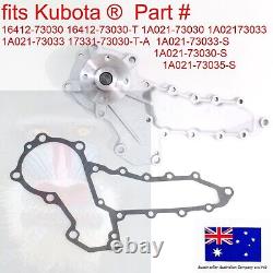 For Kubota Water Pump 1A021-73033 16412-73030 1A02173030 1641273030 77331-73030