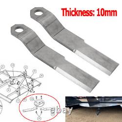 For Mower King Skid Steer Brush Hog REPLACEMENT Blades Cutter Mild Steel 10mm