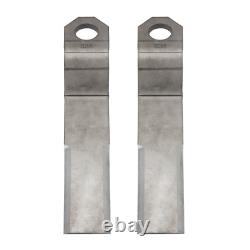 For Mower King Skid Steer Brush Hog REPLACEMENT Blades Cutter Mild Steel 10mm