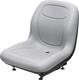 Ford New Holland Gray Skid Steer Seat Fits Ls120 Ls125 Ls140 Ls150 Ls160 Etc