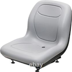 Ford New Holland Gray Skid Steer Seat Fits LX465 LX485 LX565 LX665 LX865 etc