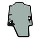 Front Door Glass For Case / New Holland Skid Steer Sr160 Sr210 Tv380 L216 L221