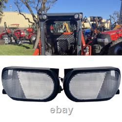 Front Headlight LED Work Light set V1311-535210 for Kubota SSV Skid Steer SSV65