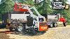 Fs19 Construction Project Loading Dump Trucks With New Bobcat Skid Steer
