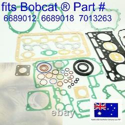 Full Engine Gasket Kit fits Bobcat Kubota Tier II V2203 V2403 S130 S150 S160 331