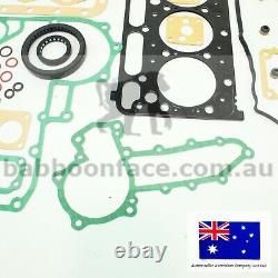 Full Engine Gasket Kit fits Bobcat Kubota Tier II V2203 V2403 S130 S150 S160 331