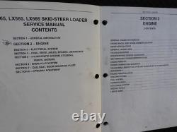 GENUINE New Holland L565 Lx565 Lx665 Skid Steer Loader Tractor Service Manual