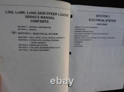 GENUINE New Holland L565 Lx565 Lx665 Skid Steer Loader Tractor Service Manual