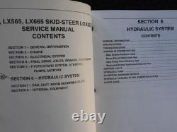 GENUINE New Holland L565 Lx565 Lx665 Skid Steer Loader Tractor Service Manual