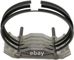 Gasket Kit+4 PCS Piston Rings+Bearing Kit for 3044C Caterpillar 262C Skid Steer