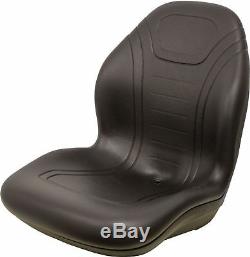 Gehl Skid Steer Black Bucket Seat Fits 3410 4625SX 5640 6635 6640 ETC