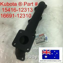 Genuine OEM Exhaust Manifold for Kubota V2203 15416-12313 16691-12310