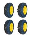 Hd 10-16.5 Sks-8 Skid Steer Tires/rims For New Holland L553, L555 & More (6lug)