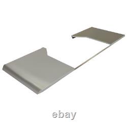 HD 3/8 Quick Tach Attachment Cut-Out Mount Plate Skid Steer Adapter For Bobcat