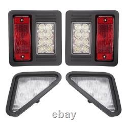 HECASA LED Light Kit Headlight & Tail Light Compatible with Bobcat Skid Steer