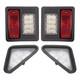 Hecasa Led Light Kit Headlight & Tail Light Compatible With Bobcat Skid Steer