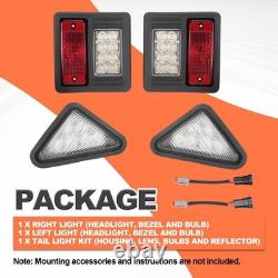 HECASA LED Light Kit Headlight & Tail Light Compatible with Bobcat Skid Steer
