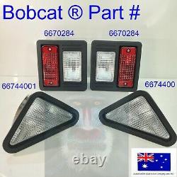 Head & Tail Light Kit for Bobcat T110 T140 T180 T190 T200 T250 T300 T320