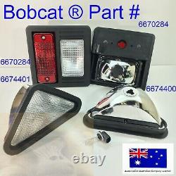 Head & Tail Light Kit for Bobcat T110 T140 T180 T190 T200 T250 T300 T320