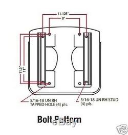 High Back Black Seat Bobcat 463,542,543,642,643,742,743,843, T190 Skid Steer #cd