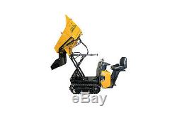 Hoc Honda High Tip Track Dumper Loader Skid Steer + 3 Year Warranty