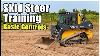 How To Operate A Tracked Skid Steer Loader Ctl Basic Controls Training