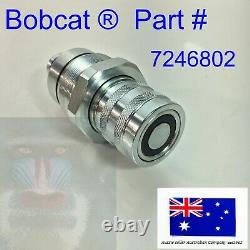 Hydraulic Block Quick Coupler Flat Face for Bobcat 863 S130 S150 S160 S175 S185
